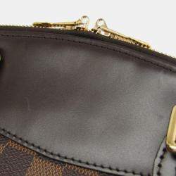 Pre Owned Louis Vuitton Damier Ebene Verona PM Shoulder Bag 