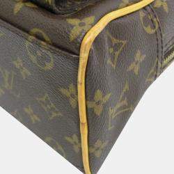 Pre Owned Louis Vuitton Monogram Manhattan PM Handbag Monogram