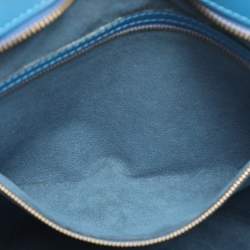 Pre Owned Louis Vuitton Blue Epi Leather Saint Jacques GM Bag
