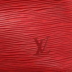 Louis Vuitton Red Epi Leather Petit Noe Bag