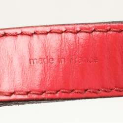 Louis Vuitton Red Epi Leather Petit Noe Bag