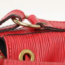 Louis Vuitton Red Epi Leather Petit Noe Bag
