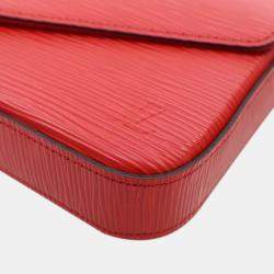 Louis Vuitton Red Epi Pochette Felicie