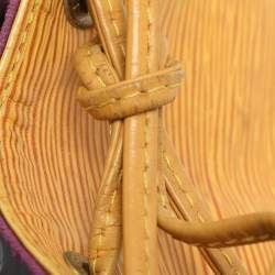 Pre Owned Louis Vuitton Tassil Yellow Epi Leather Petit Noe Bag