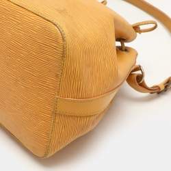 Pre Owned Louis Vuitton Tassil Yellow Epi Leather Petit Noe Bag