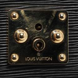 Louis Vuitton Black Epi Leather Sellier Dragonne Clutch