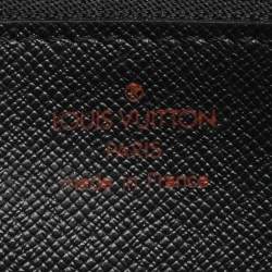 Louis Vuitton Black Epi Leather Sellier Dragonne Clutch