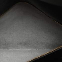 Louis Vuitton Black Epi Leather Sellier Dragonne Clutch