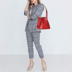 Louis Vuitton Red Epi Leather Petit Noe Bag