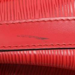 Louis Vuitton Red Epi Leather Petit Noe Bag