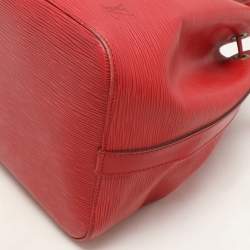 Louis Vuitton Red Epi Leather Petit Noe Bag
