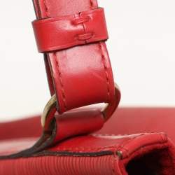 Louis Vuitton Red Epi Leather Petit Noe Bag