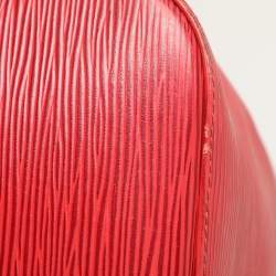 Louis Vuitton Red Epi Leather Petit Noe Bag