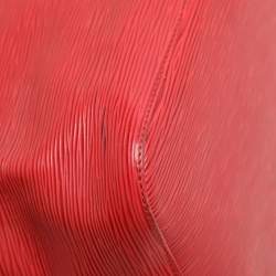 Louis Vuitton Red Epi Leather Petit Noe Bag