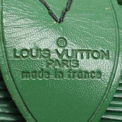 Louis Vuitton Green Epi Leather Keepall 50 Bag
