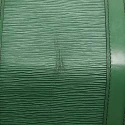 Louis Vuitton Green Epi Leather Keepall 50 Bag