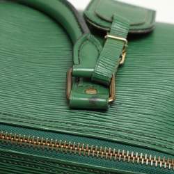 Louis Vuitton Green Epi Leather Keepall 50 Bag