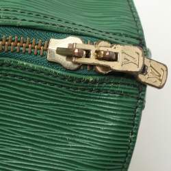 Louis Vuitton Green Epi Leather Keepall 50 Bag
