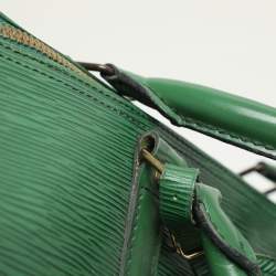 Louis Vuitton Green Epi Leather Keepall 50 Bag