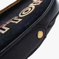 Louis Vuitton Black Suede and Goatskin Avant Garde Pochette