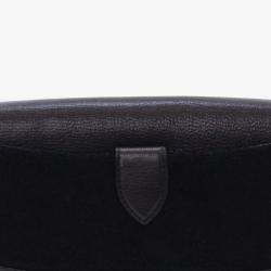 Louis Vuitton Black Suede and Goatskin Avant Garde Pochette
