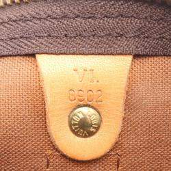 Louis Vuitton Brown Monogram Canvas Keepall 50 Shoulder Bag