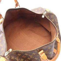 Louis Vuitton Brown Monogram Canvas Keepall 50 Shoulder Bag