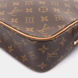 Louis Vuitton Brown Monogram Canvas Port Documan Pegas Briefcase 