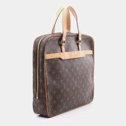 Louis Vuitton Brown Monogram Canvas Port Documan Pegas Briefcase 