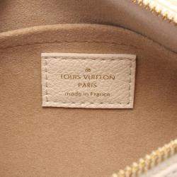 Pre Owned Louis Vuitton Creme Monogram Empreinte Papillon BB Shoulder Bag