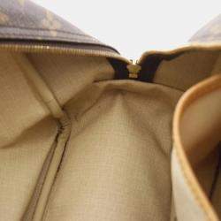 Pre Owned Louis Vuitton Brown Monogram Deauville Bowling Handbag 