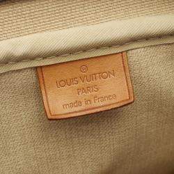 Pre Owned Louis Vuitton Brown Monogram Deauville Bowling Handbag 