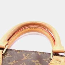 Louis Vuitton Alma Pm Monogram Handbag Pvc Brown