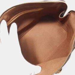 Pre Owned Louis Vuitton Alma Hand Zipped Bag Monogram Canvas Brown  Lv
