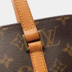 Pre Owned Louis Vuitton Brown Monogram Vavin PM Tote Bag