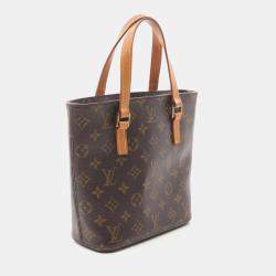 Pre Owned Louis Vuitton Brown Monogram Vavin PM Tote Bag