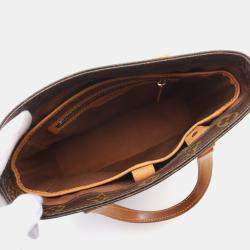 Pre Owned Louis Vuitton Brown Monogram Vavin PM Tote Bag