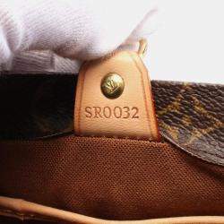 Pre Owned Louis Vuitton Brown Monogram Vavin PM Tote Bag