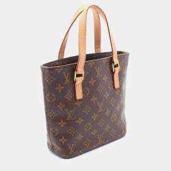 Pre Owned Louis Vuitton Brown Monogram Vavin PM Tote Bag