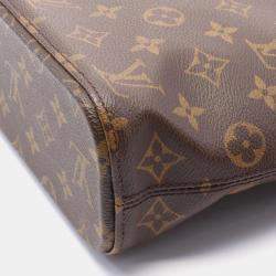 Pre Owned Louis Vuitton Brown Monogram Vavin PM Tote Bag