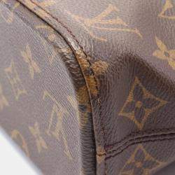 Pre Owned Louis Vuitton Brown Monogram Vavin PM Tote Bag