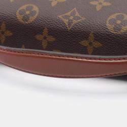 Pre Owned Louis Vuitton Monceau 28 2Way Handbag Monogram Canvas Brown  Lv