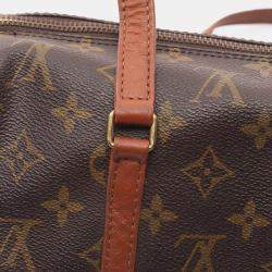 Louis Vuitton Papillon 30 Hand Shoulder Bag Monogram Canvas Leather Old