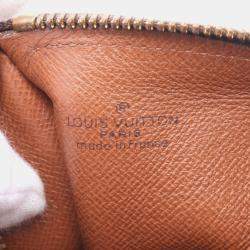 Louis Vuitton Papillon 26 Old Hand Bag Monogram Canvas Leather Brown