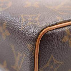 Pre Owned Louis Vuitton Brown Monogram Canvas Recital Shoulder Bag 