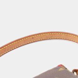 Pre Owned Louis Vuitton Brown Monogram Canvas Recital Shoulder Bag 