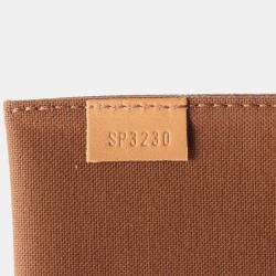 Pre Owned Louis Vuitton Brown Monogram Petit Sac Plat Tote Bag