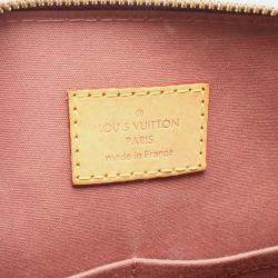 Louis Vuitton Alma Pm Handbag Vernis Leather Beige Poudre  Lv