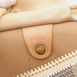 Louis Vuitton  Damier Azur Speedy 30 Handbag