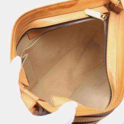 Pre Owned Louis Vuitton Brown Monogram Hudson GM Shoulder Bag